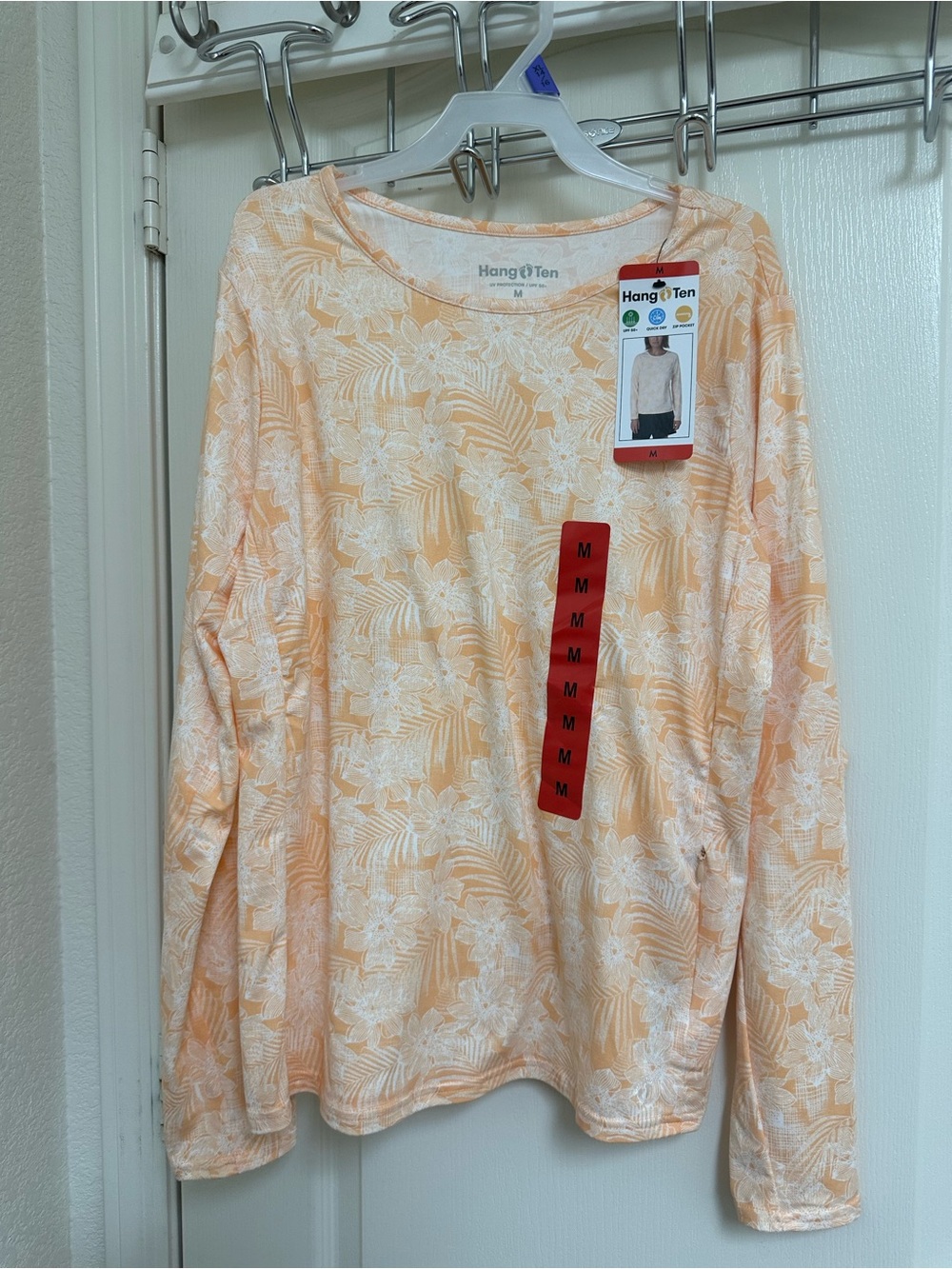 Hang Ten Long-Sleeve Sun Tee spf50